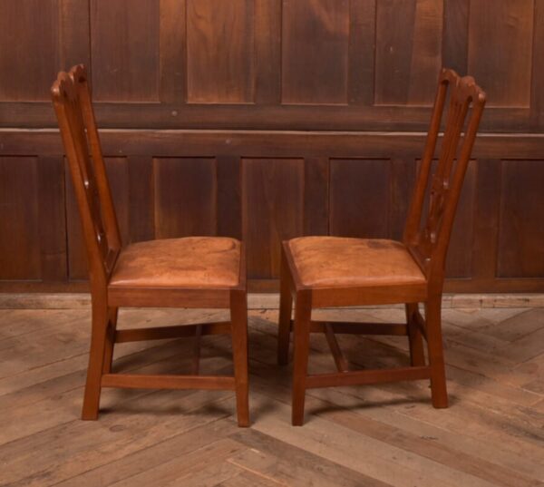 Pair Of Walnut Gossip Chairs SAI2769 - Image 9