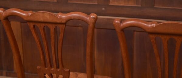 Pair Of Walnut Gossip Chairs SAI2769 - Image 6