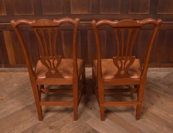 Pair Of Walnut Gossip Chairs SAI2769 - Image 3