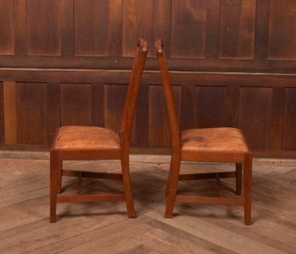 Pair Of Walnut Gossip Chairs SAI2769 - Image 2