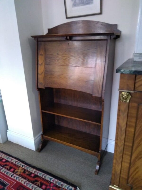 Oak Arts & Craft Student Desk - Image 2