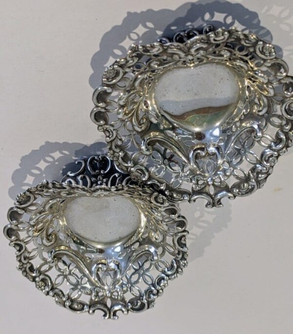 Pair Silver Salts - Image 6