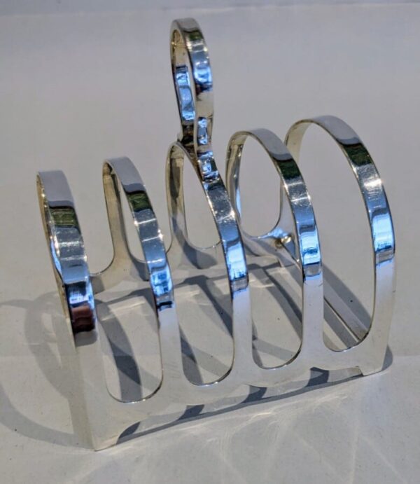 Pair Silver Toast - Image 3