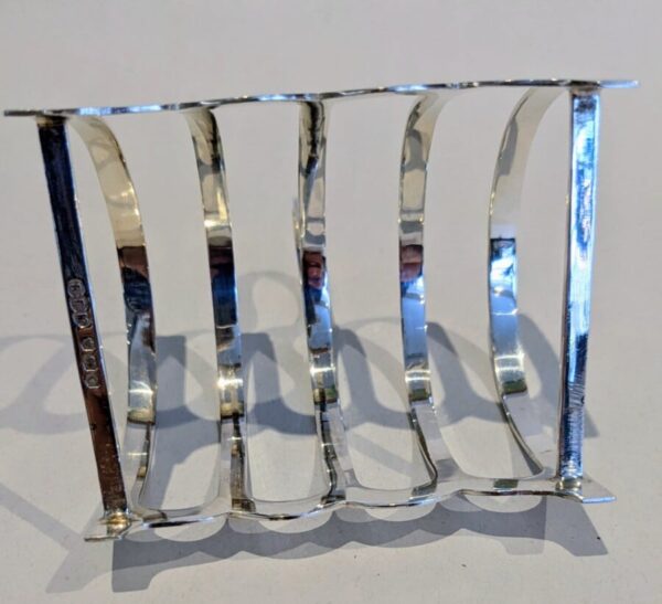Pair Silver Toast - Image 4
