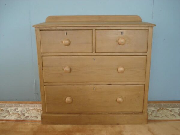 Victorian Four Drawer Chest with Deep Drawers Antique Chest Of Drawers 4