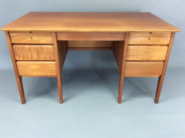 Mid Century Teak Desk by Carsons mid century Antique Desks 3