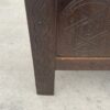 Coffer in oak and superbly carved front, circa 1740’s - Image 5