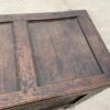 Coffer in oak and superbly carved front, circa 1740’s - Image 9