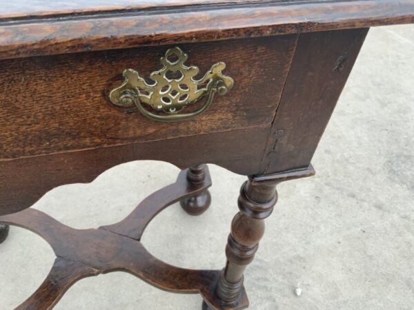 Queen Ann oak Lowboy - Image 13