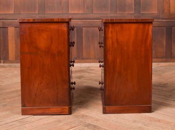 Victorian Mahogany Bedside Drawers SAI2782 - Image 7