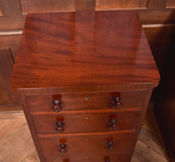 Victorian Mahogany Bedside Drawers SAI2782 - Image 4