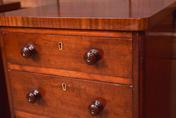 Victorian Mahogany Bedside Drawers SAI2782 Antique Chest Of Drawers 4