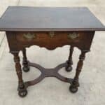Queen Ann oak Lowboy Antique Furniture