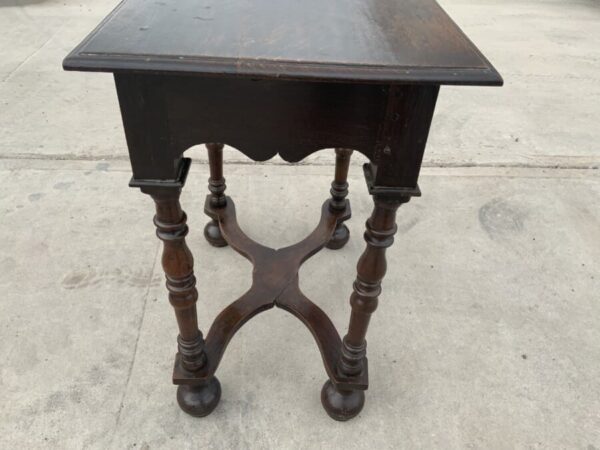 Queen Ann oak Lowboy - Image 7