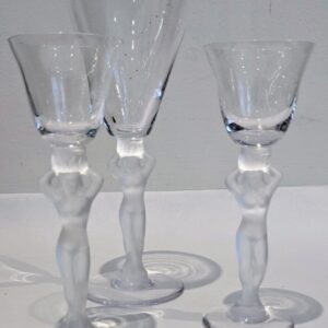 Bayel French Glass frosted glass Antique Glassware