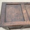 Coffer in oak and superbly carved front, circa 1740’s - Image 7