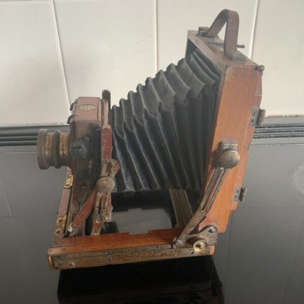 Thornton Picard camera in mahogany and brass - Image 5