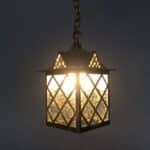 Arts and Crafts Brass Ceiling Lantern Arts & Crafts Celing Lantern Antique Lighting