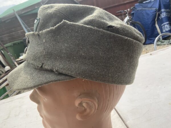 German 2WW soldiers soft army cap Vintage 4