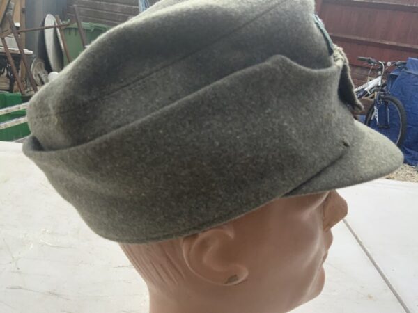German 2WW soldiers soft army cap - Image 4