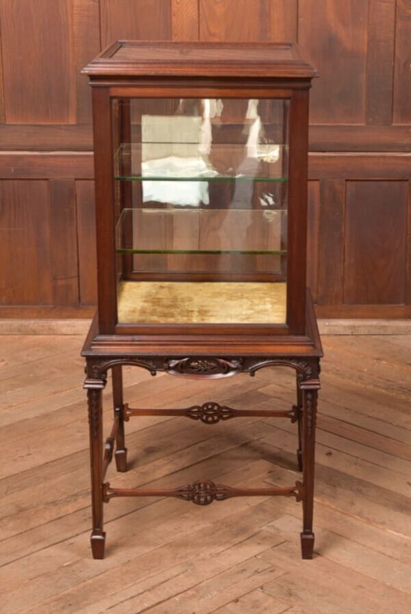 Edwardian Mahogany Bijouterie / Display Cabinet SAI2776 Antique Cabinets 8