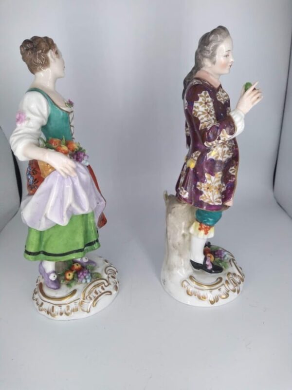 Pair of 19th Century Porcelain Figurines ceramics Miscellaneous 6