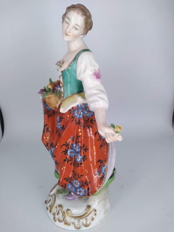Pair of 19th Century Porcelain Figurines - Image 6