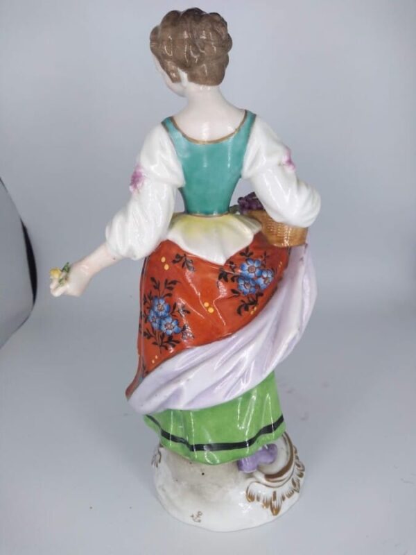 Pair of 19th Century Porcelain Figurines - Image 7