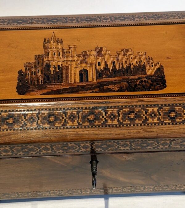 Tunbridge Ware Tea Caddy - Image 2