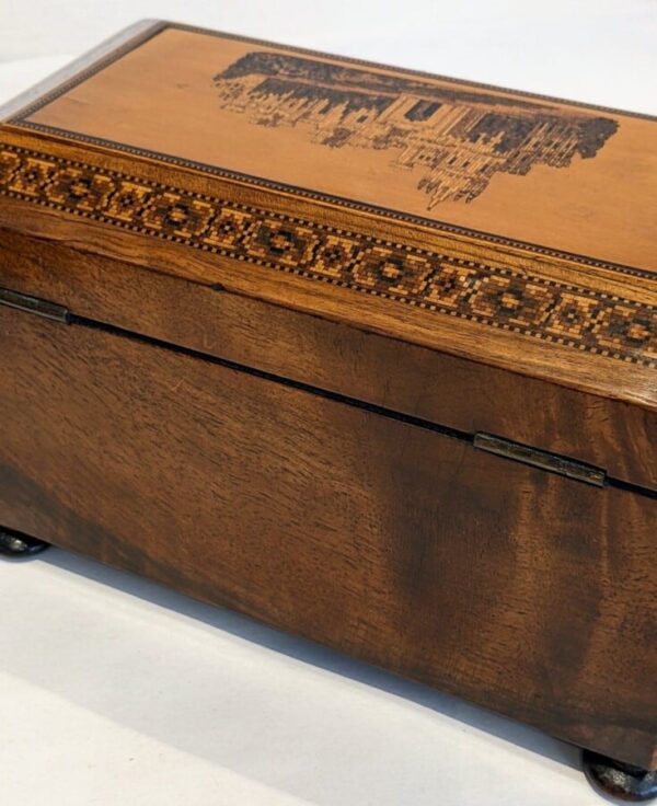 Tunbridge Ware Tea Caddy - Image 7