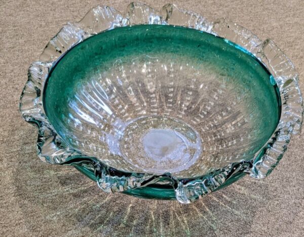 Victorian Serving Bowl antique glass Antique Glassware 3