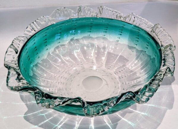 Victorian Serving Bowl antique glass Antique Glassware 6