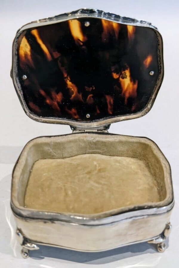 Tortoiseshell, Silver Box Box Miscellaneous 4