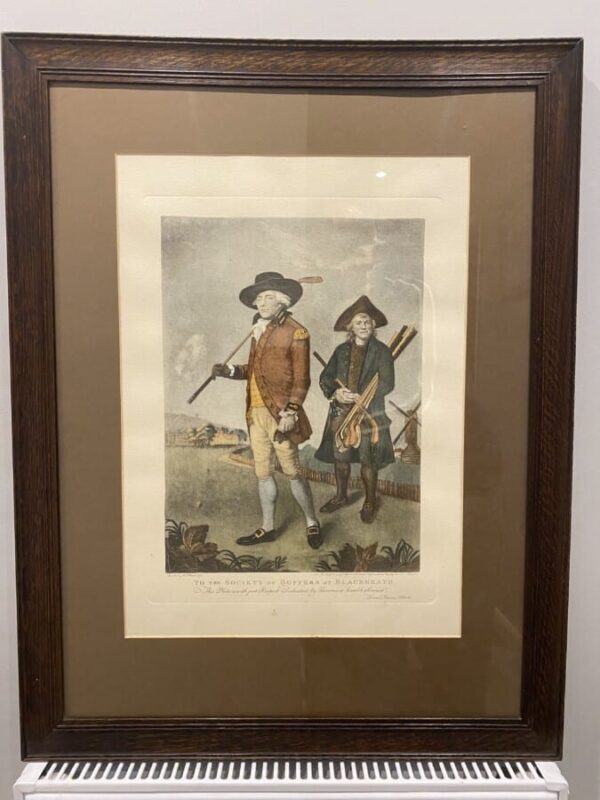 Vintage Golf Print Blackheath Golfers - Image 2