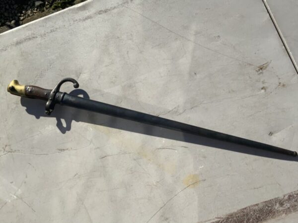 French Bayonet & Scabbard - Image 8