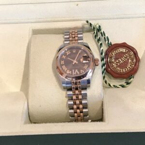 Rolex Oyster Perpetual ladies watch with 18CT gold President bracelet Antique Jewellery