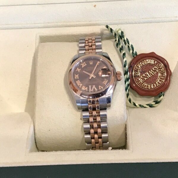 Rolex Oyster Perpetual ladies watch with 18CT gold President bracelet