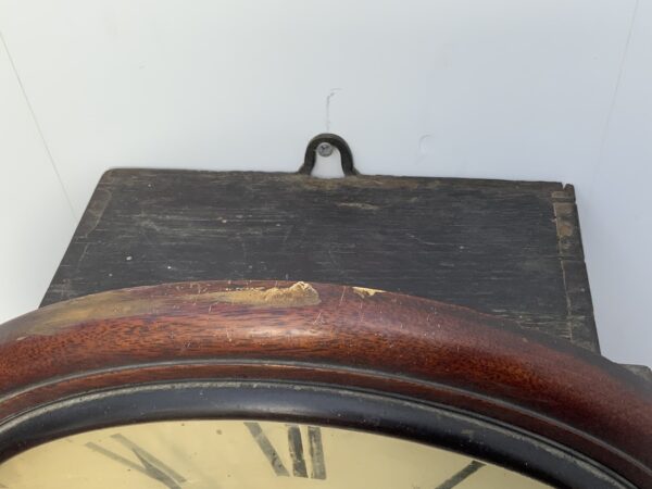 Wall clock Fusee Convex glass London - Image 2