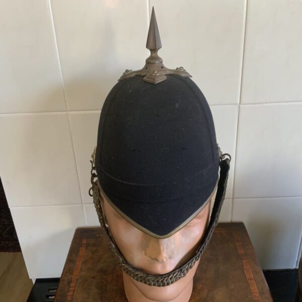 Helmet & Tin Officers of The Yorkshire regiment