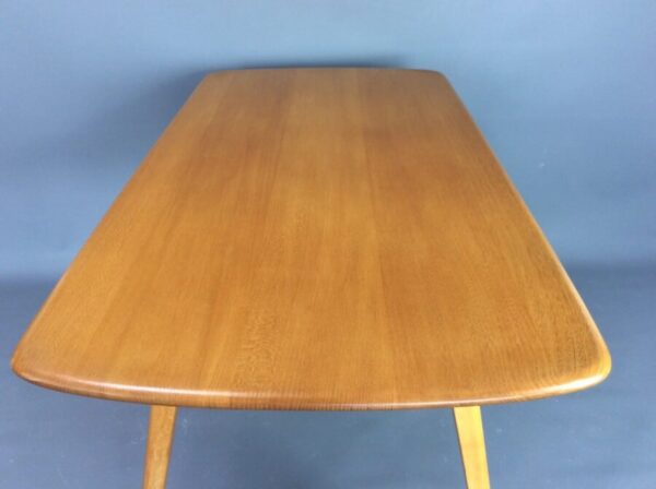 Mid Century Ercol Plank Dining Table dining table Antique Furniture 4