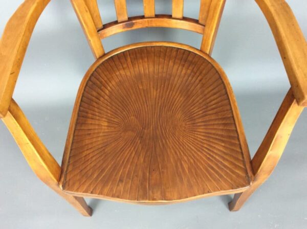 Secession Desk Chair by Otto Wagner desk chair Antique Chairs 4