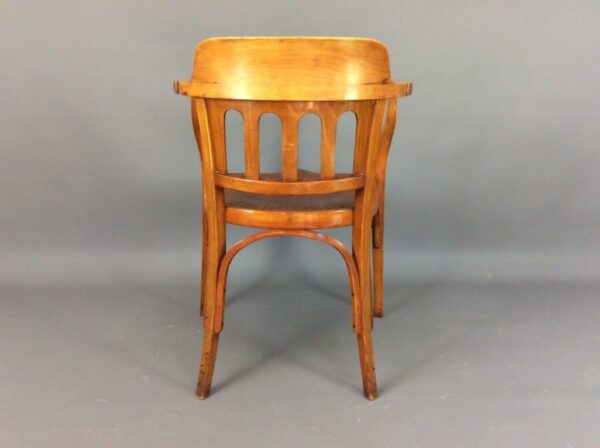 Secession Desk Chair by Otto Wagner desk chair Antique Chairs 6