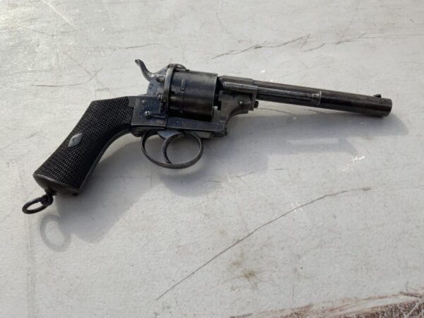 Revolver pin fire single action .44