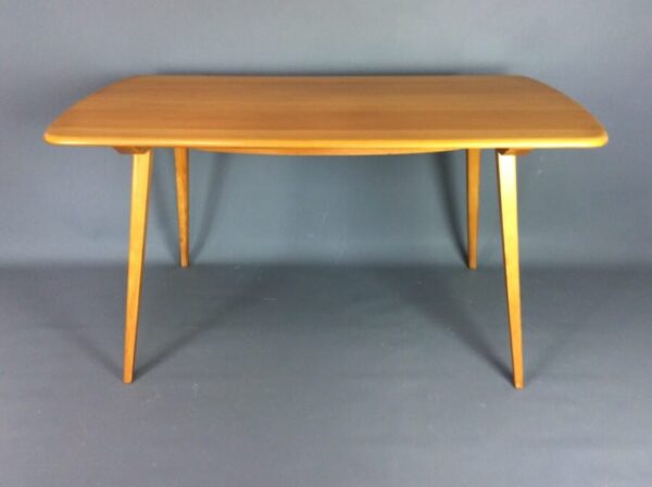 Mid Century Ercol Plank Dining Table