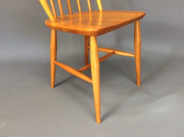 Mid Century Set of 4 Ercol Windsor Chairs dining chairs Antique Chairs 5