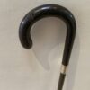 Gentleman’s walking stick sword stick with silver collar - Image 6