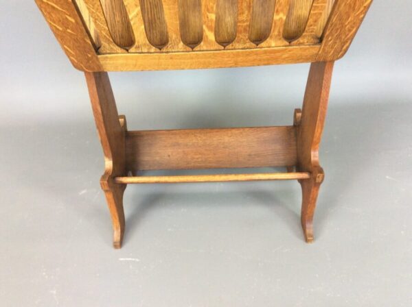 Liberty & Co Arts & Crafts Magazine Stand c1900 Liberty Antique Furniture 6