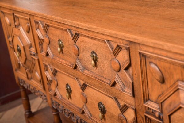 Edwardian Oak Dresser SAI2779 Antique Dressers 8