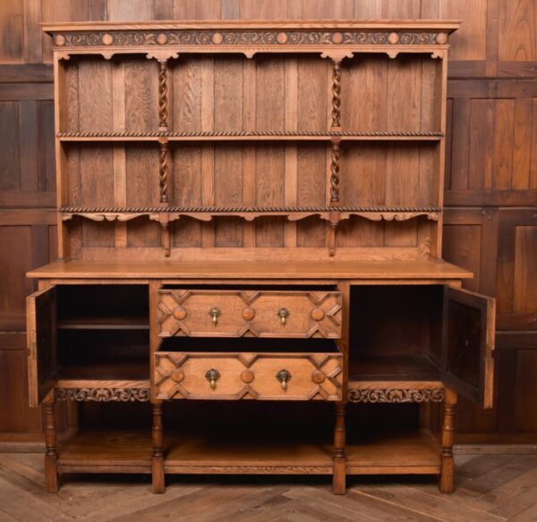 Edwardian Oak Dresser SAI2779 Antique Dressers 16