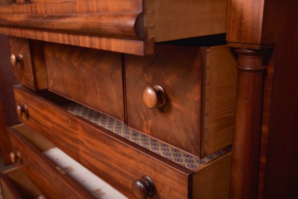 Victorian Scottish Column Chest SAI2760 - Image 4